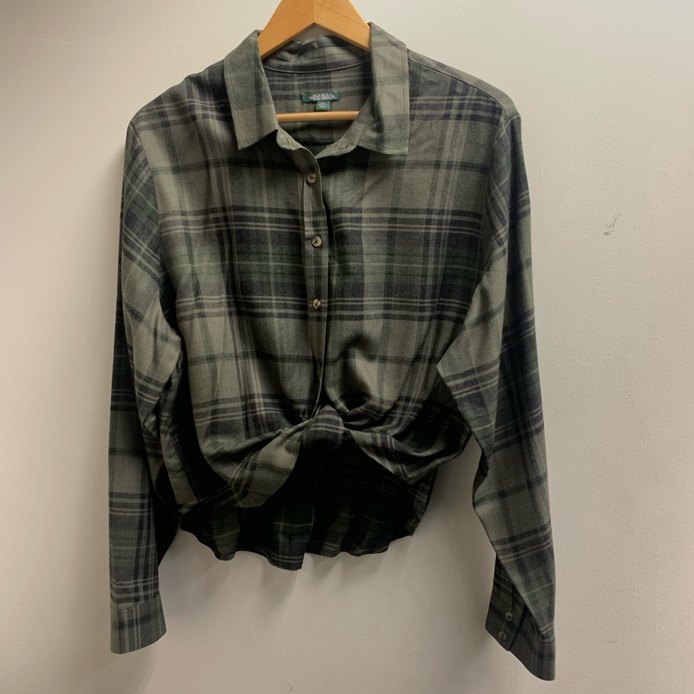 Green Wild Fable Flannel - XXL